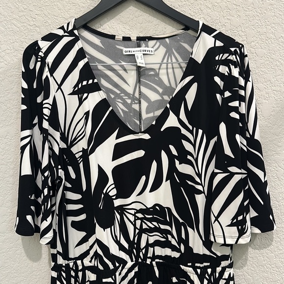 Girl with Curves long maxi dress size L - Picture 2 of 7